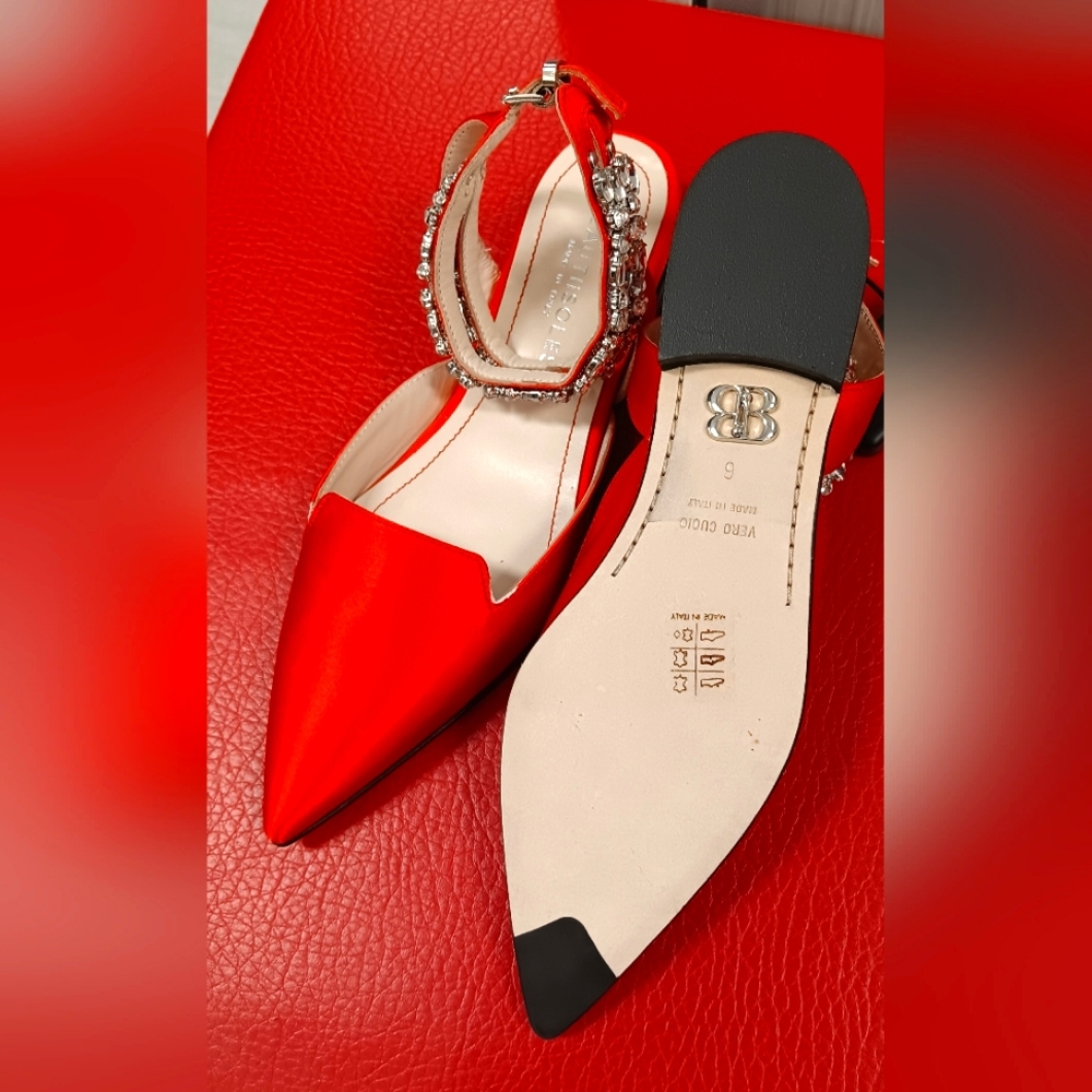 Beautiisoles satin flats. Authentic Italian footwear.